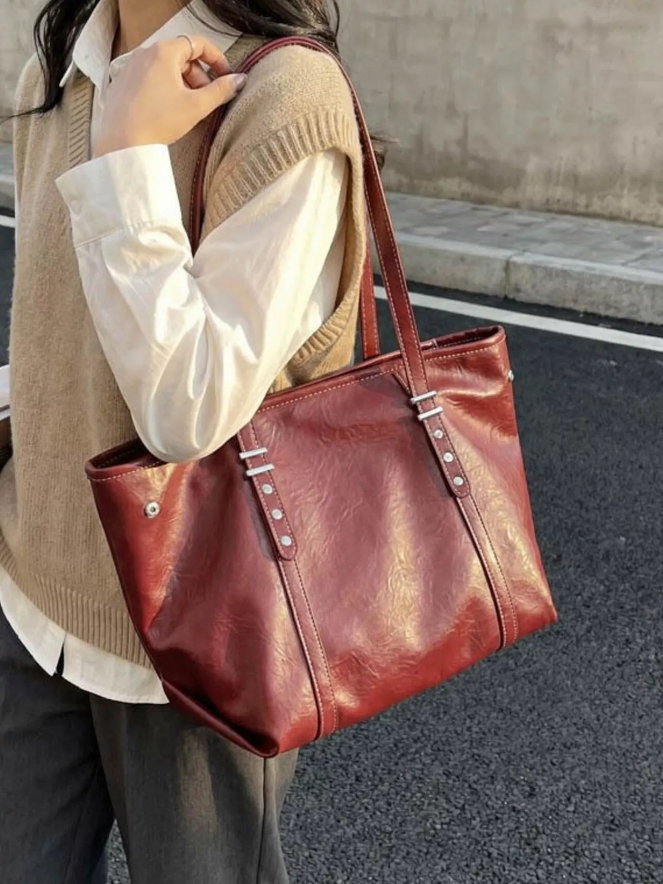 Vintage Style Tote Bag