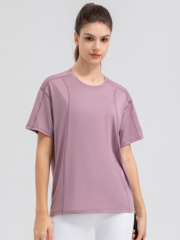 Round Neck Short Sleeve