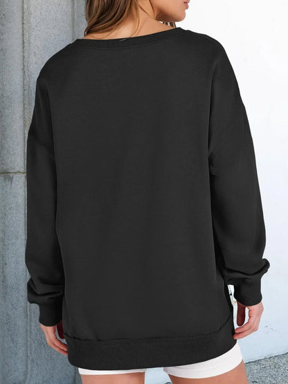 Notched Long Sleeve