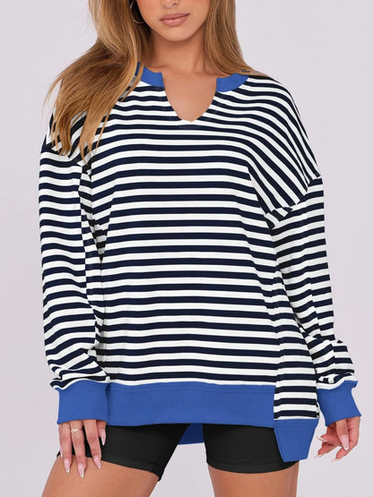 Notched Long Sleeve