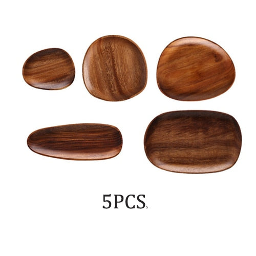 Wood Tableware Set