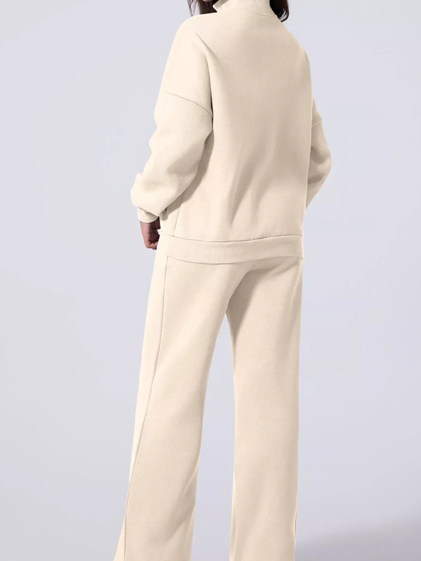 Drop Shoulder Zip Up Jacket