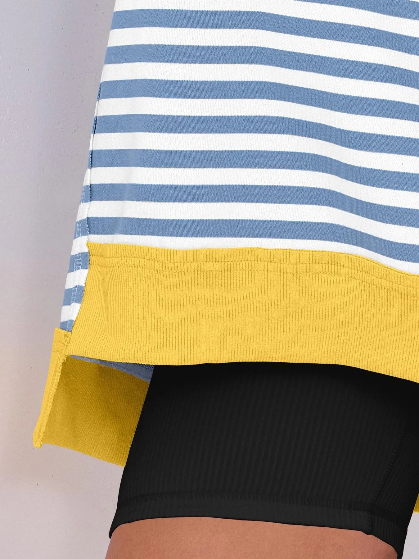 Notched Long Sleeve