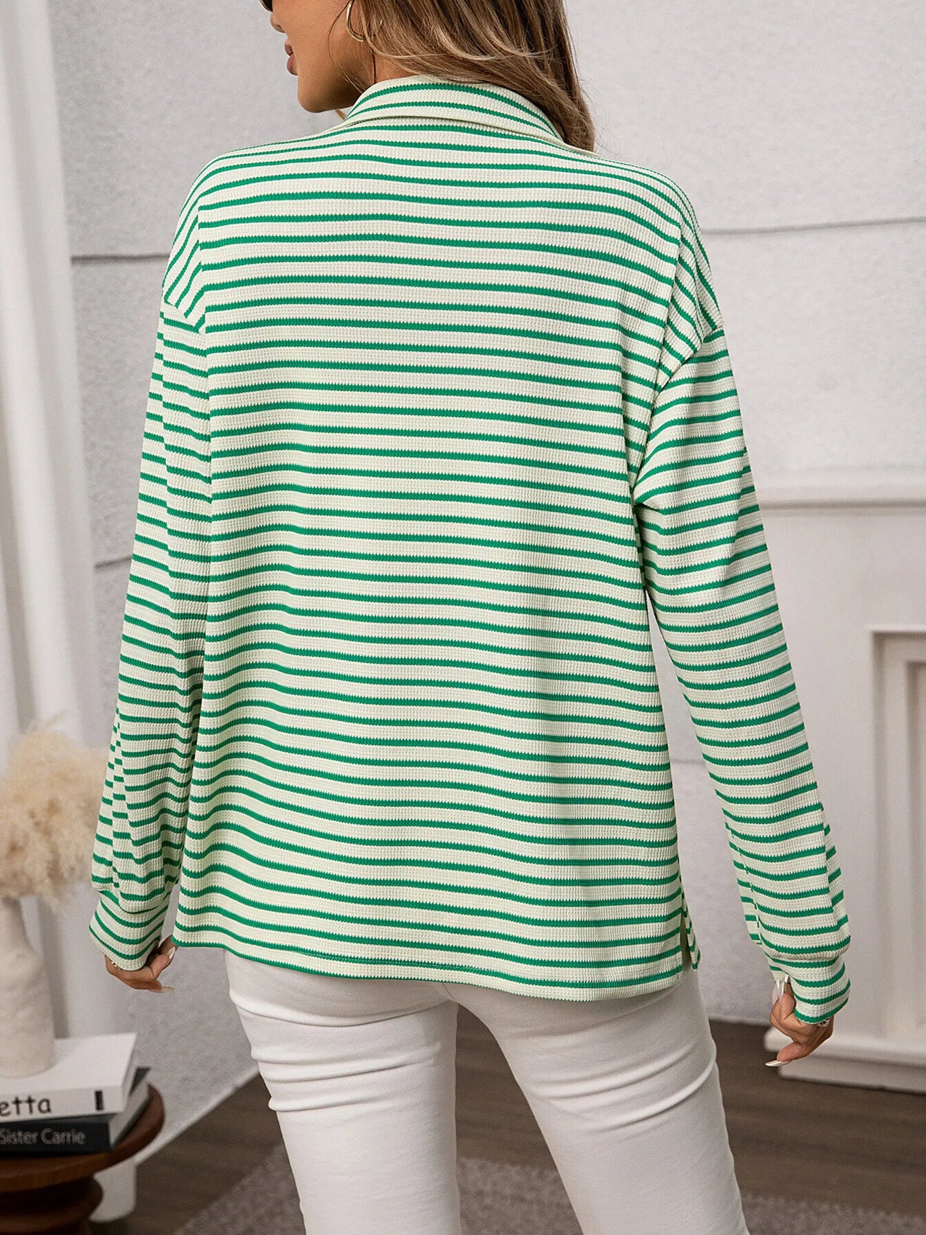 Striped Button Up