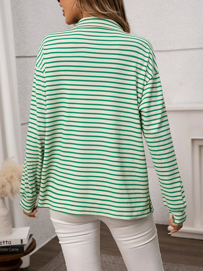 Striped Button Up