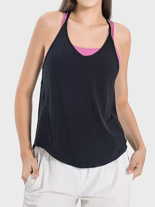 Millennia Slit Spaghetti Strap