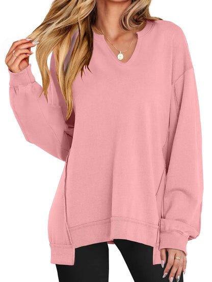 Notched Long Sleeve