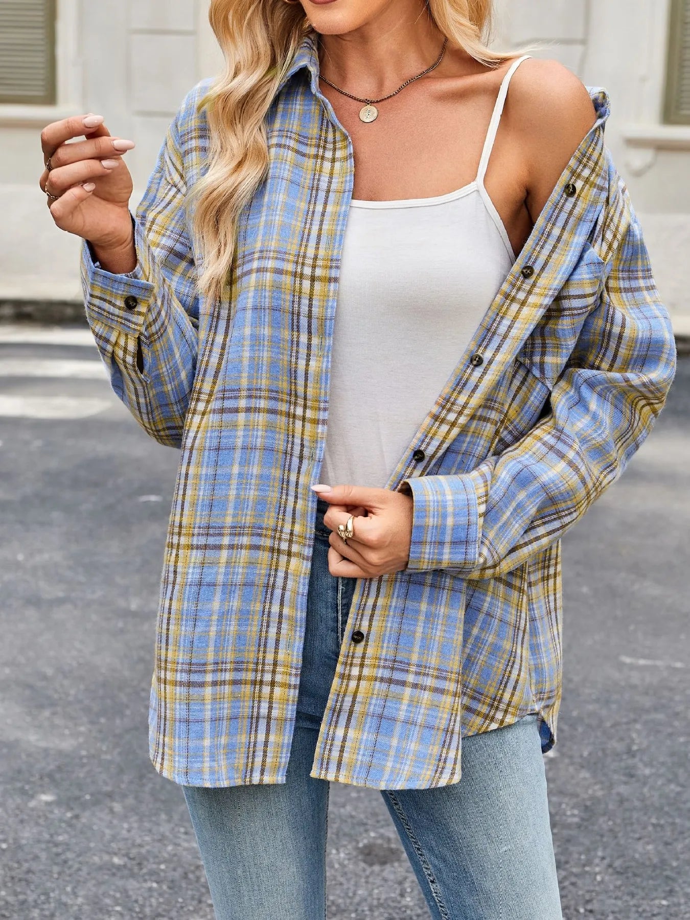 Plaid Button Up
