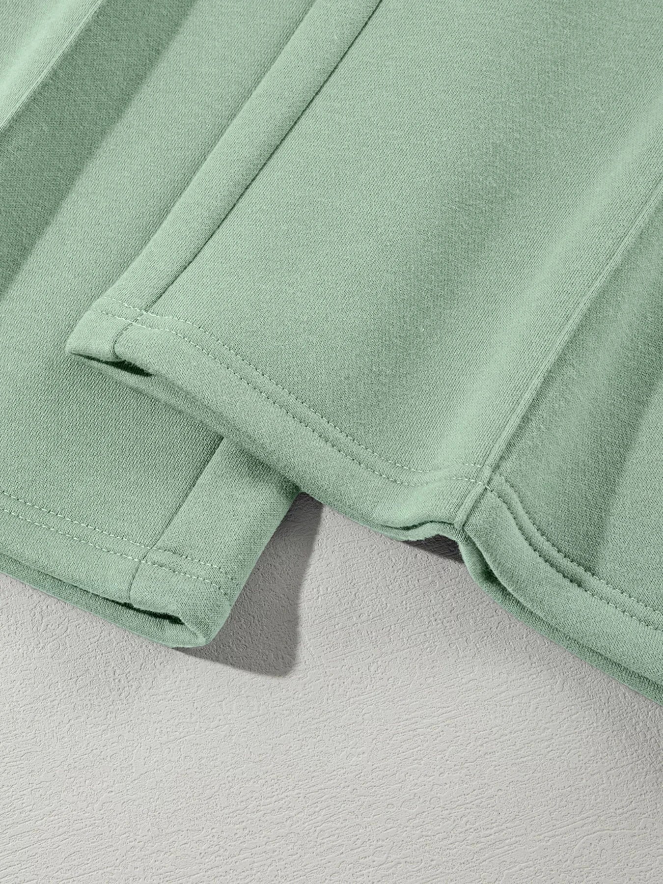 Drop Shoulder Zip Up Jacket