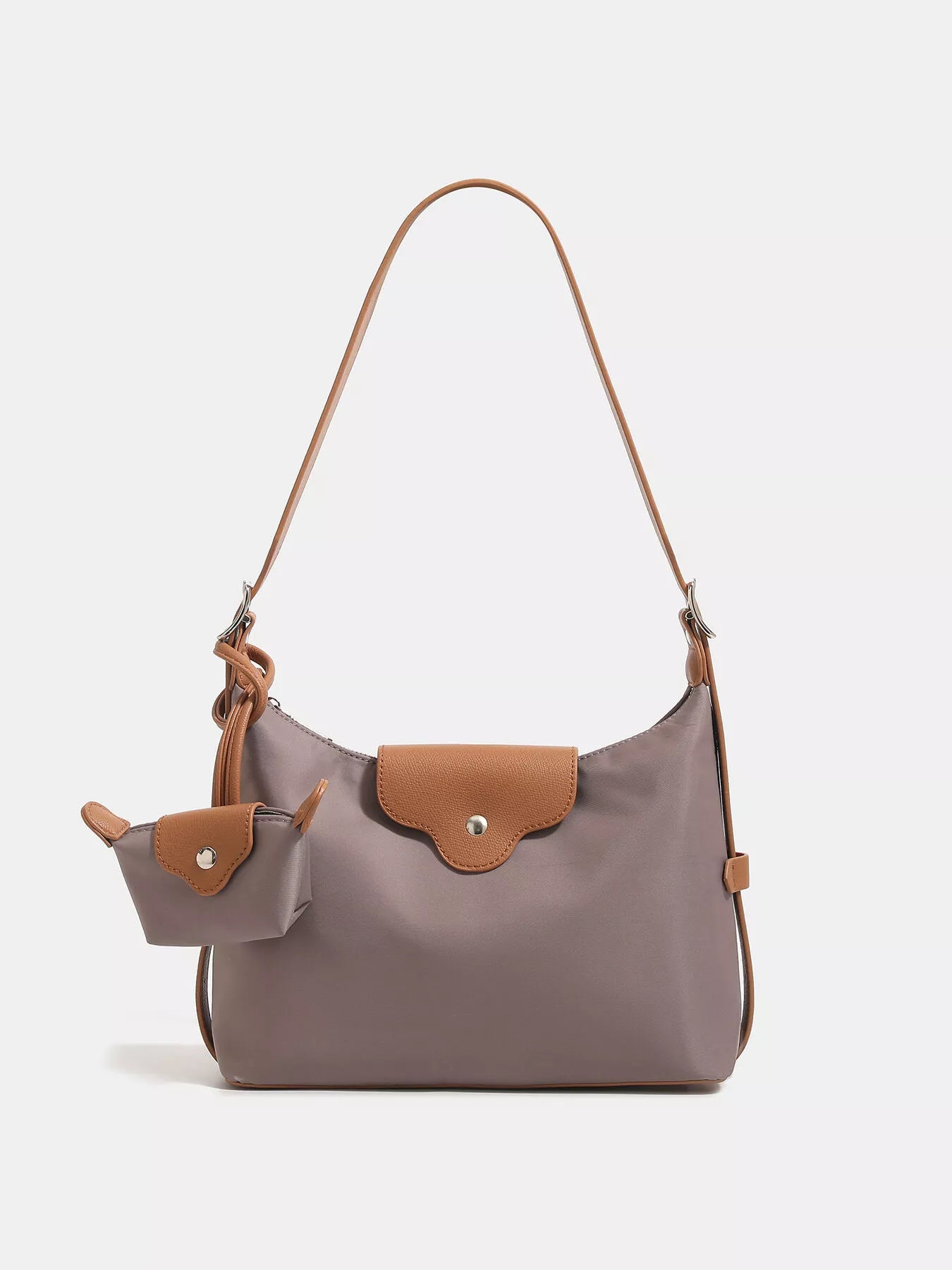 Nylon Hobo Shoulder Bag