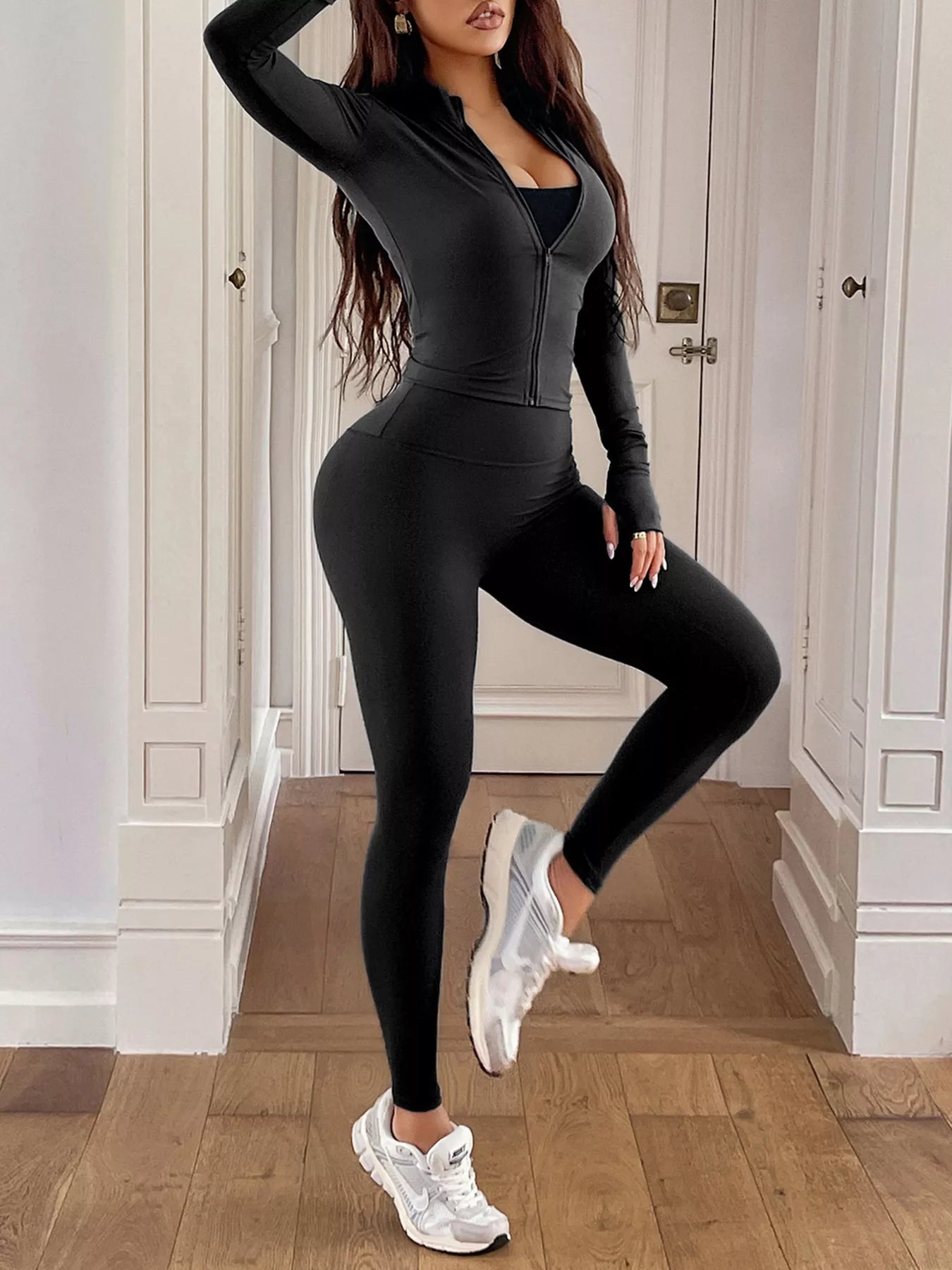 Zip Up Long Sleeve