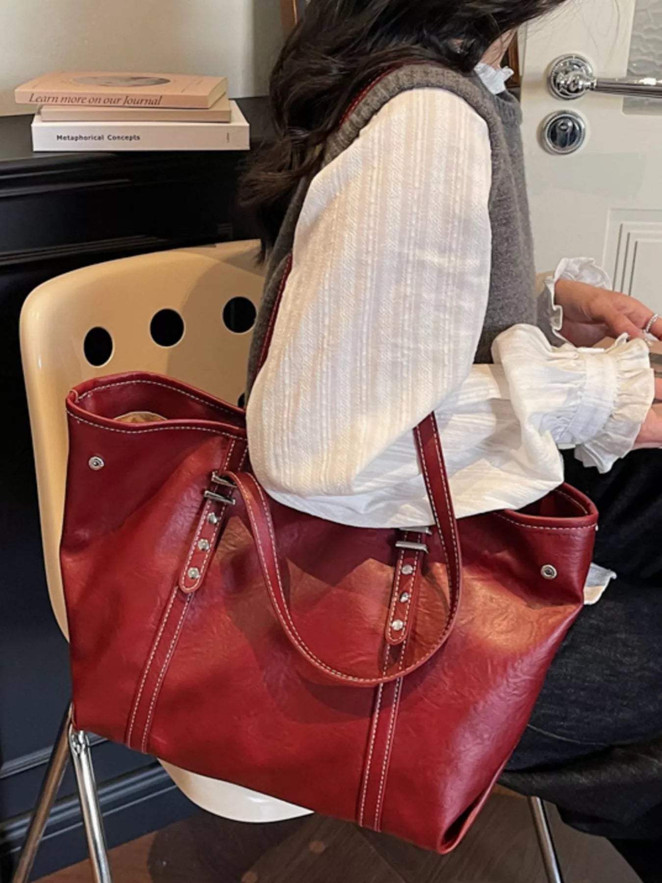 Vintage Style Tote Bag