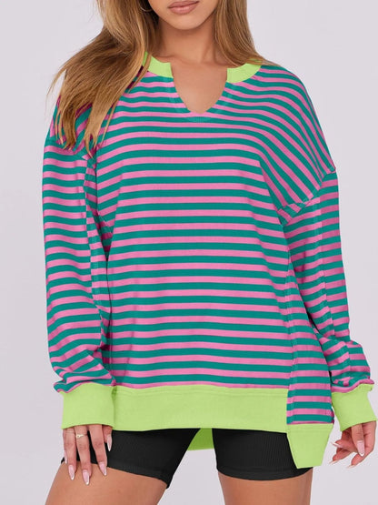 Notched Long Sleeve