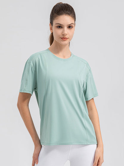 Round Neck Short Sleeve