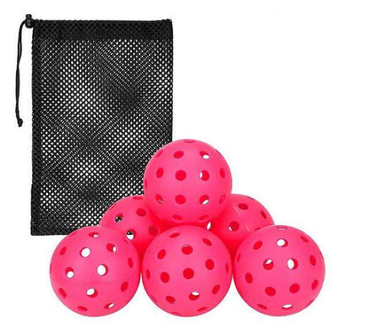 Pickleball Ball Set 74mm 40 Holes Outdoor