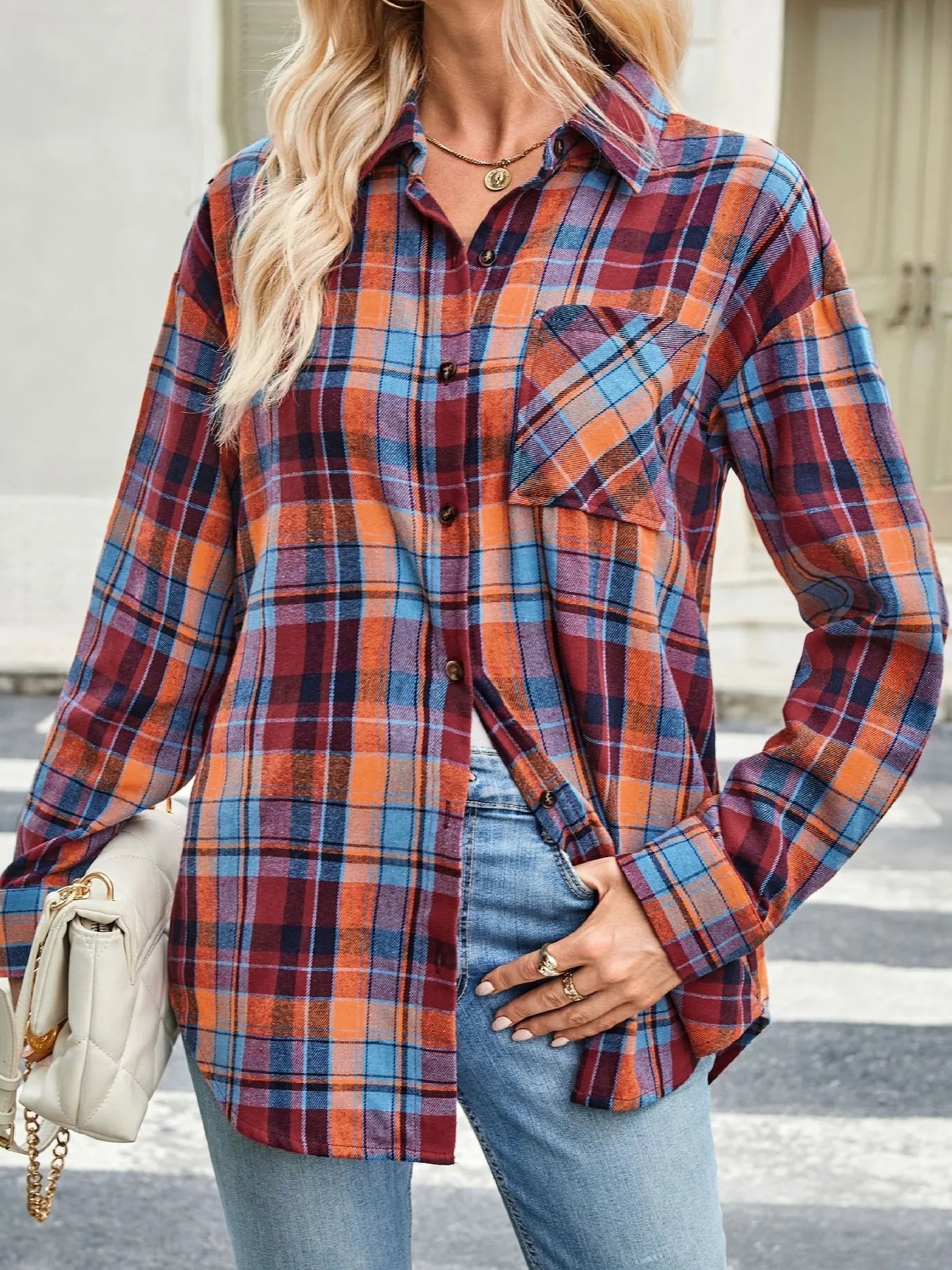 Plaid Button Up