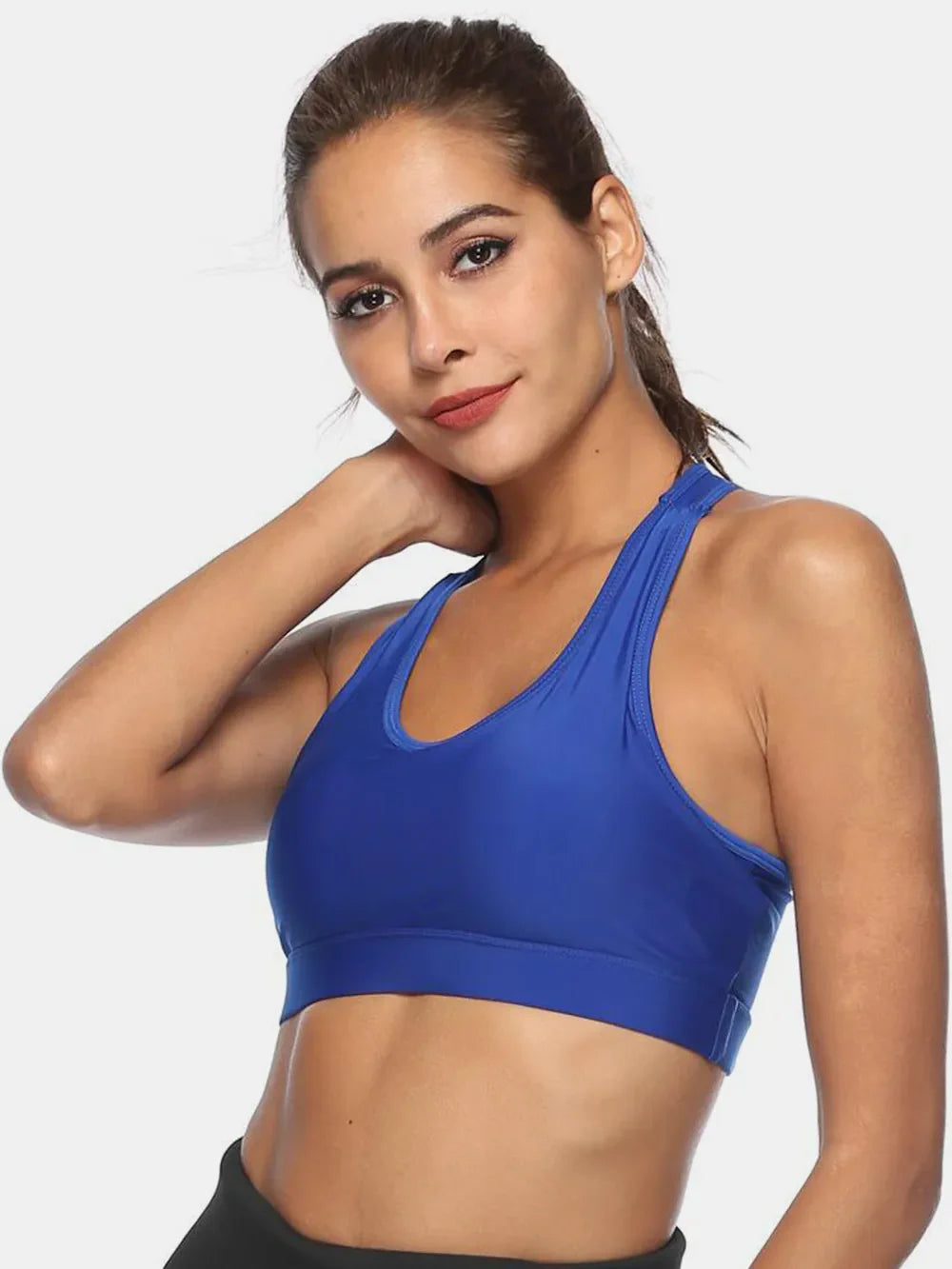 Cutout Scoop Neck Active Tank - Stylish & Comfortable Workout Top