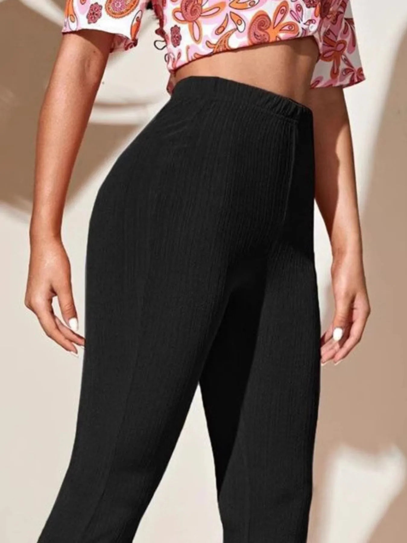 Full Size High-Waist Flare