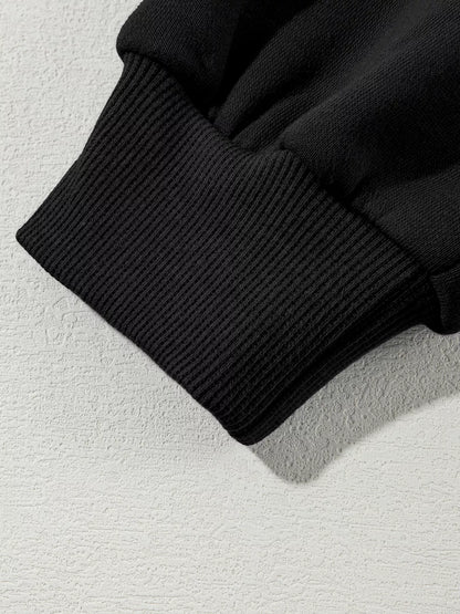 Drop Shoulder Zip Up Jacket