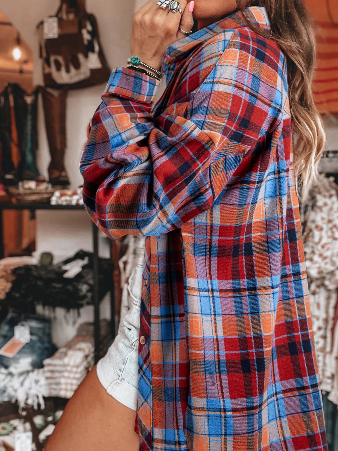Plaid Button Up