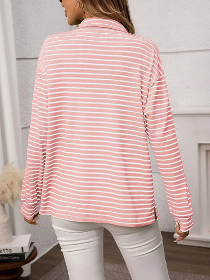 Striped Button Up
