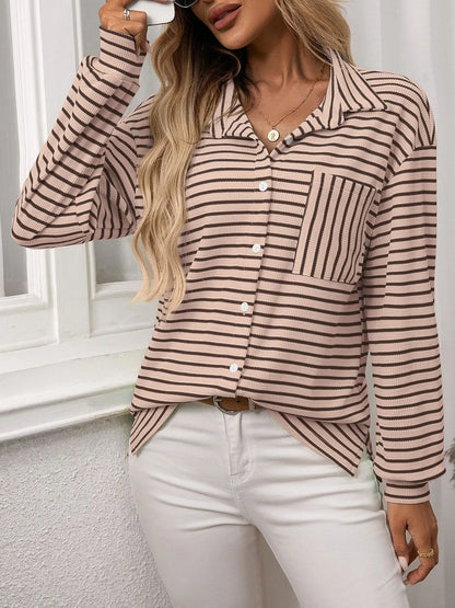 Striped Button Up