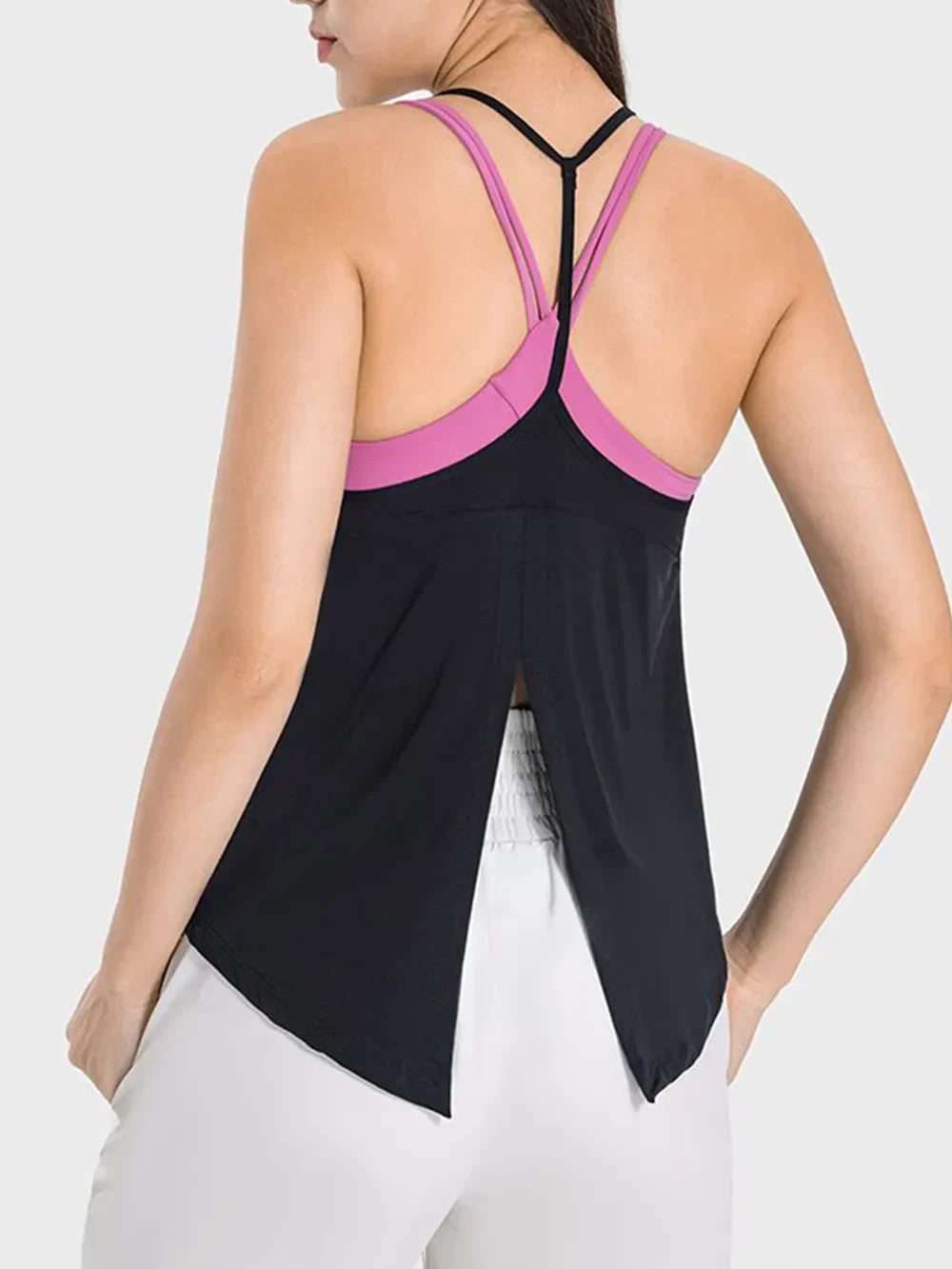 Millennia Slit Spaghetti Strap
