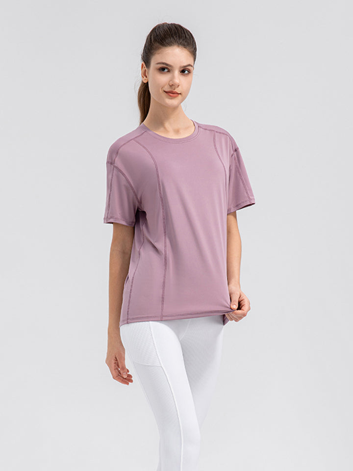 Round Neck Short Sleeve