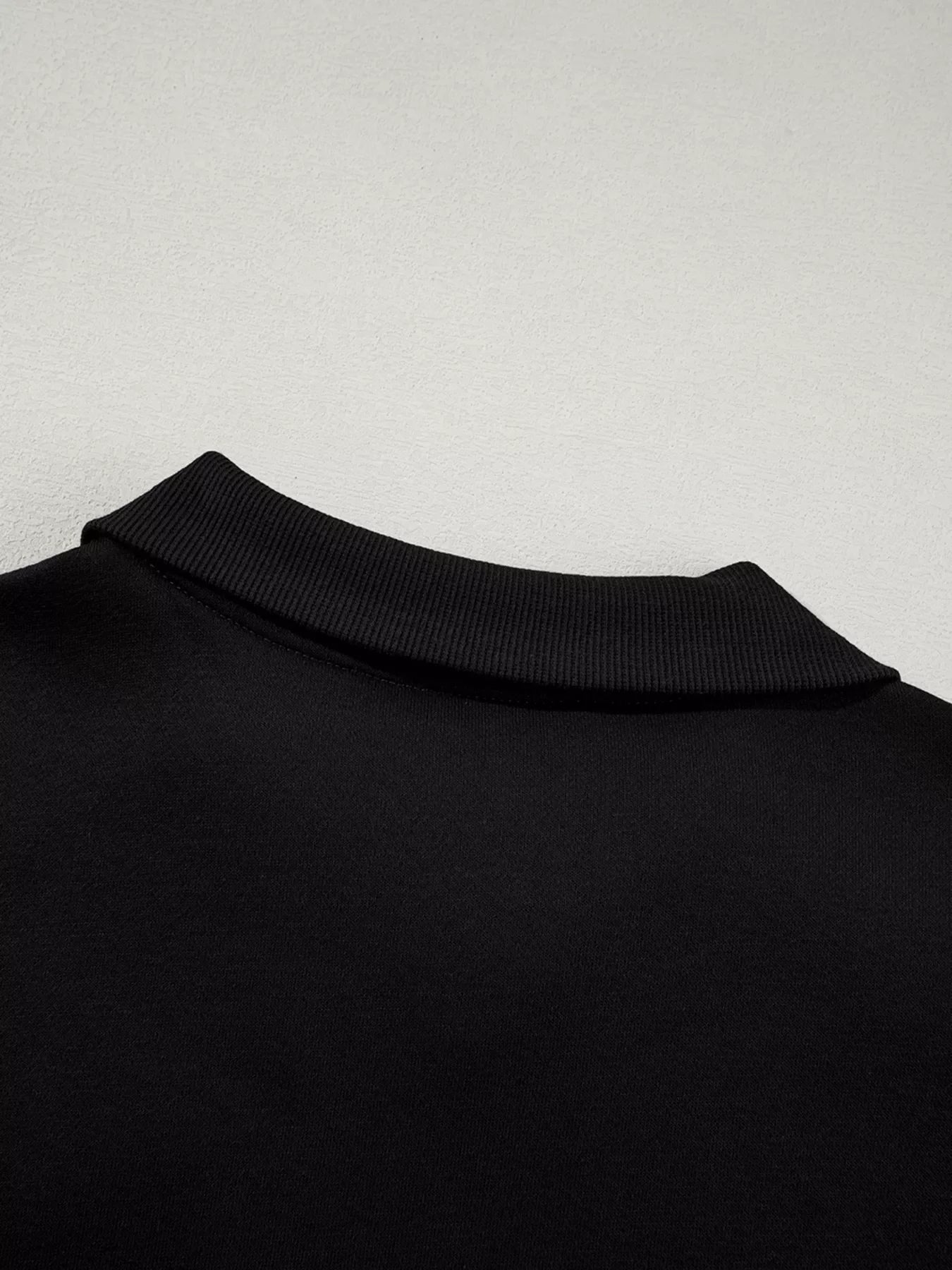 Drop Shoulder Zip Up Jacket