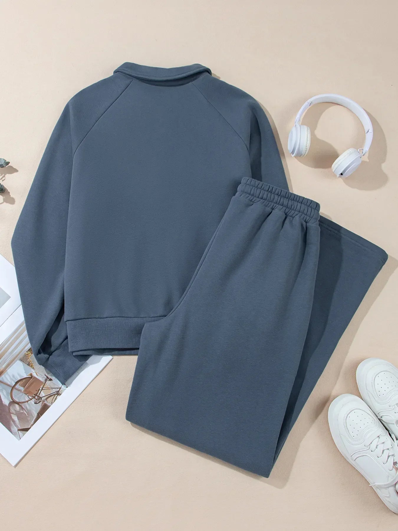 Collared Sweatshirt