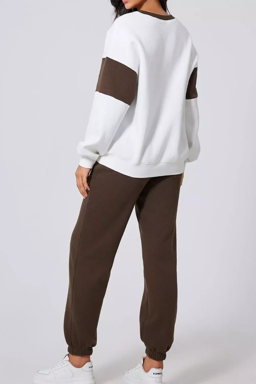 Drop Shoulder Loose Sweatshirt