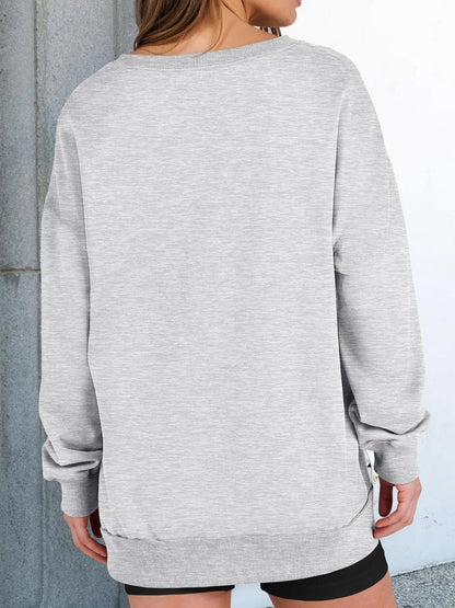 Notched Long Sleeve