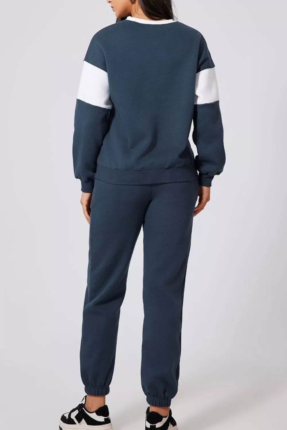 Drop Shoulder Loose Sweatshirt