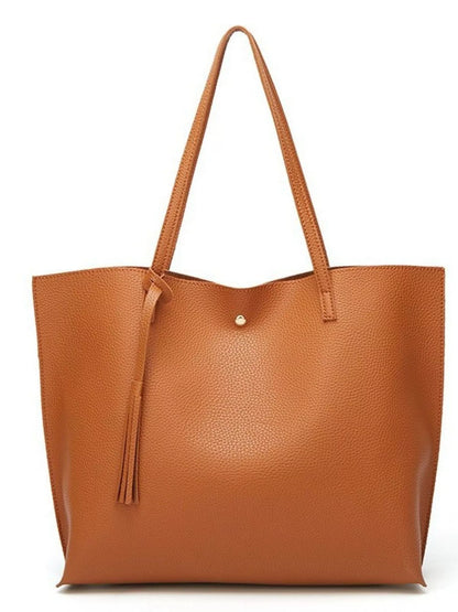 PU Leather Tote Bag