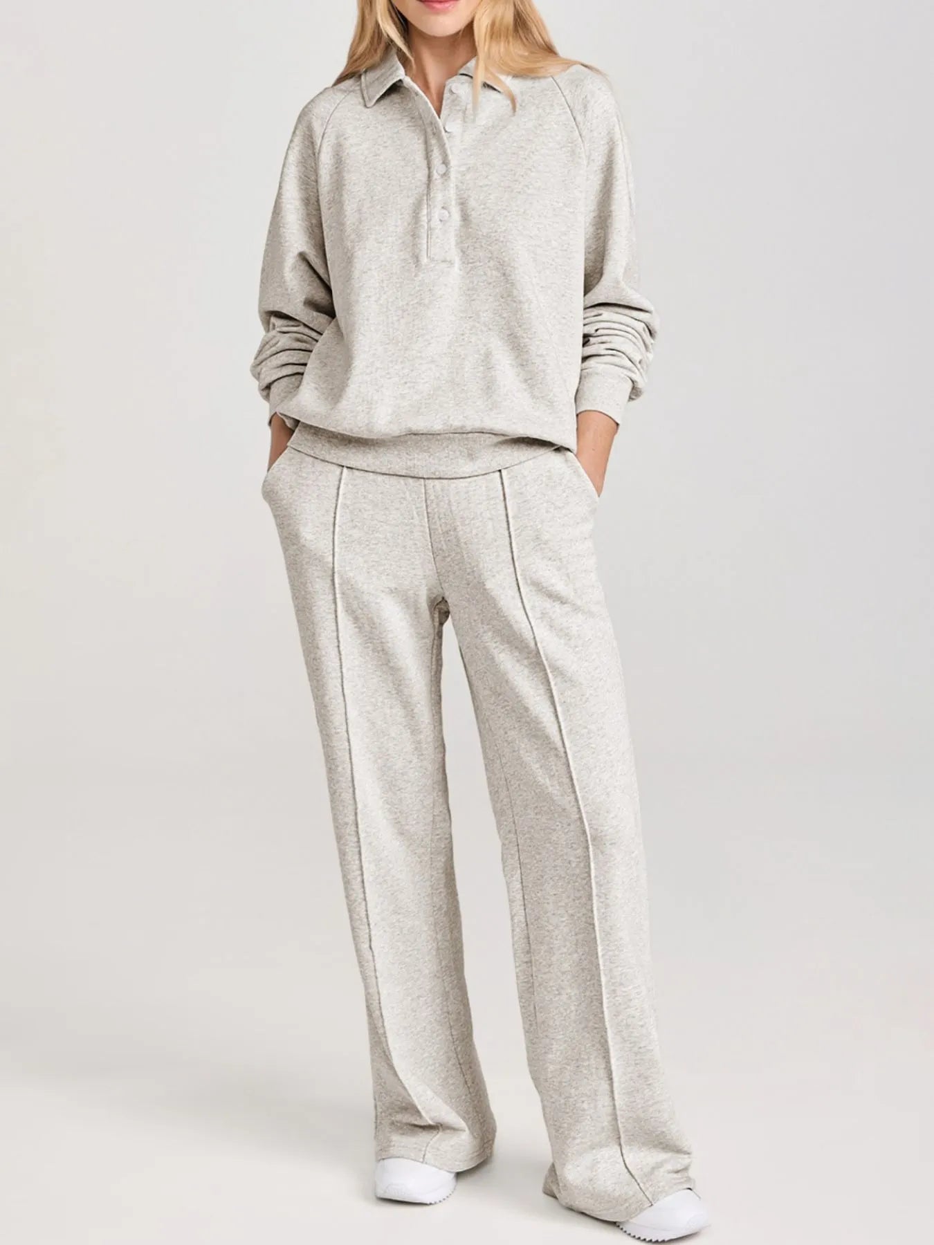 Collared Sweatshirt