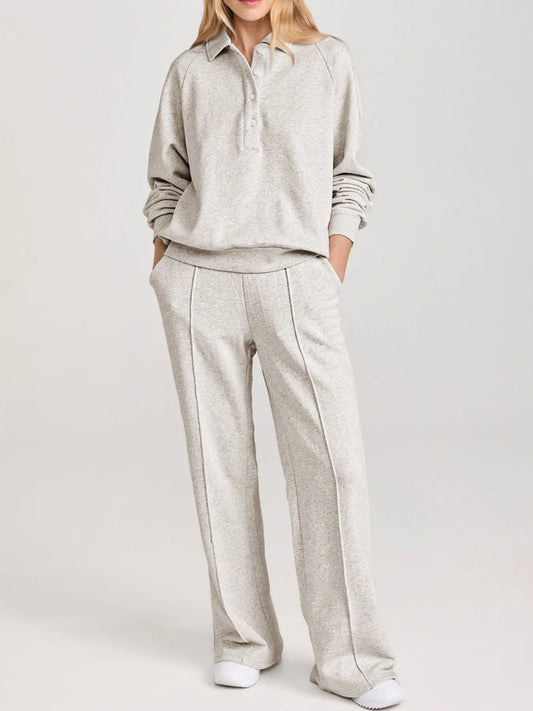 Collared Sweatshirt