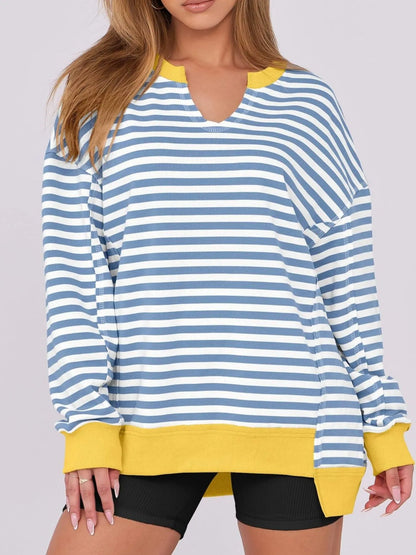 Notched Long Sleeve