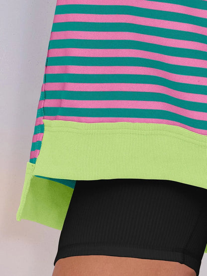 Notched Long Sleeve