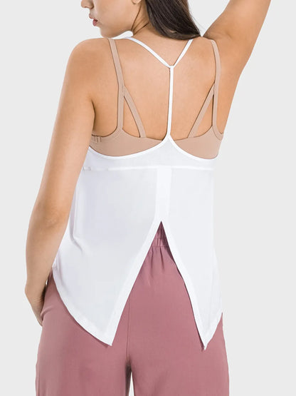Millennia Slit Spaghetti Strap