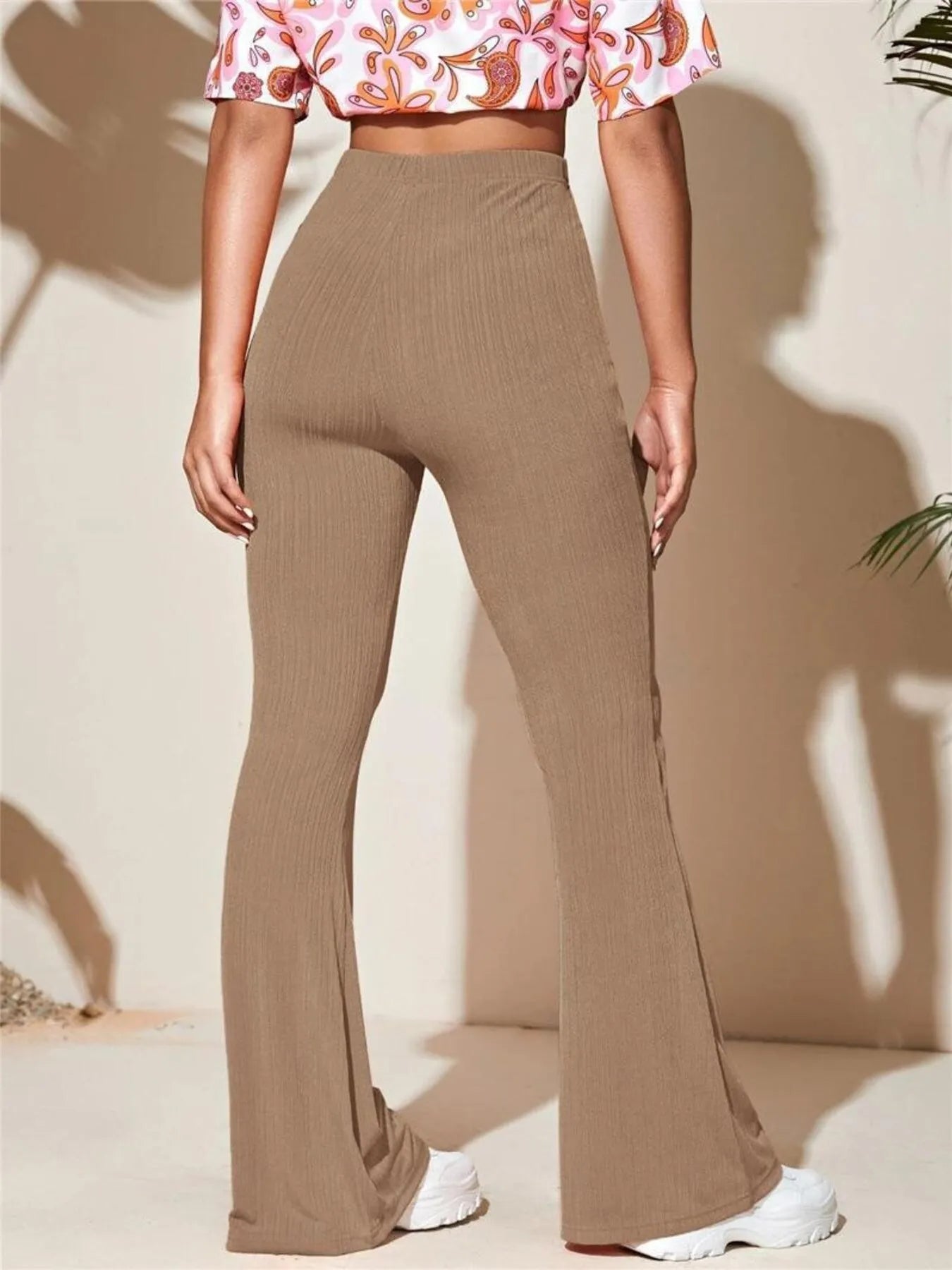 Full Size High-Waist Flare