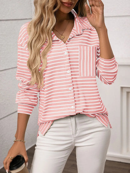 Striped Button Up