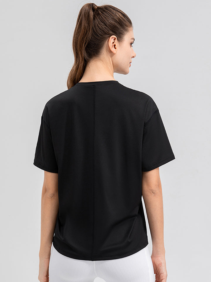 Round Neck Short Sleeve