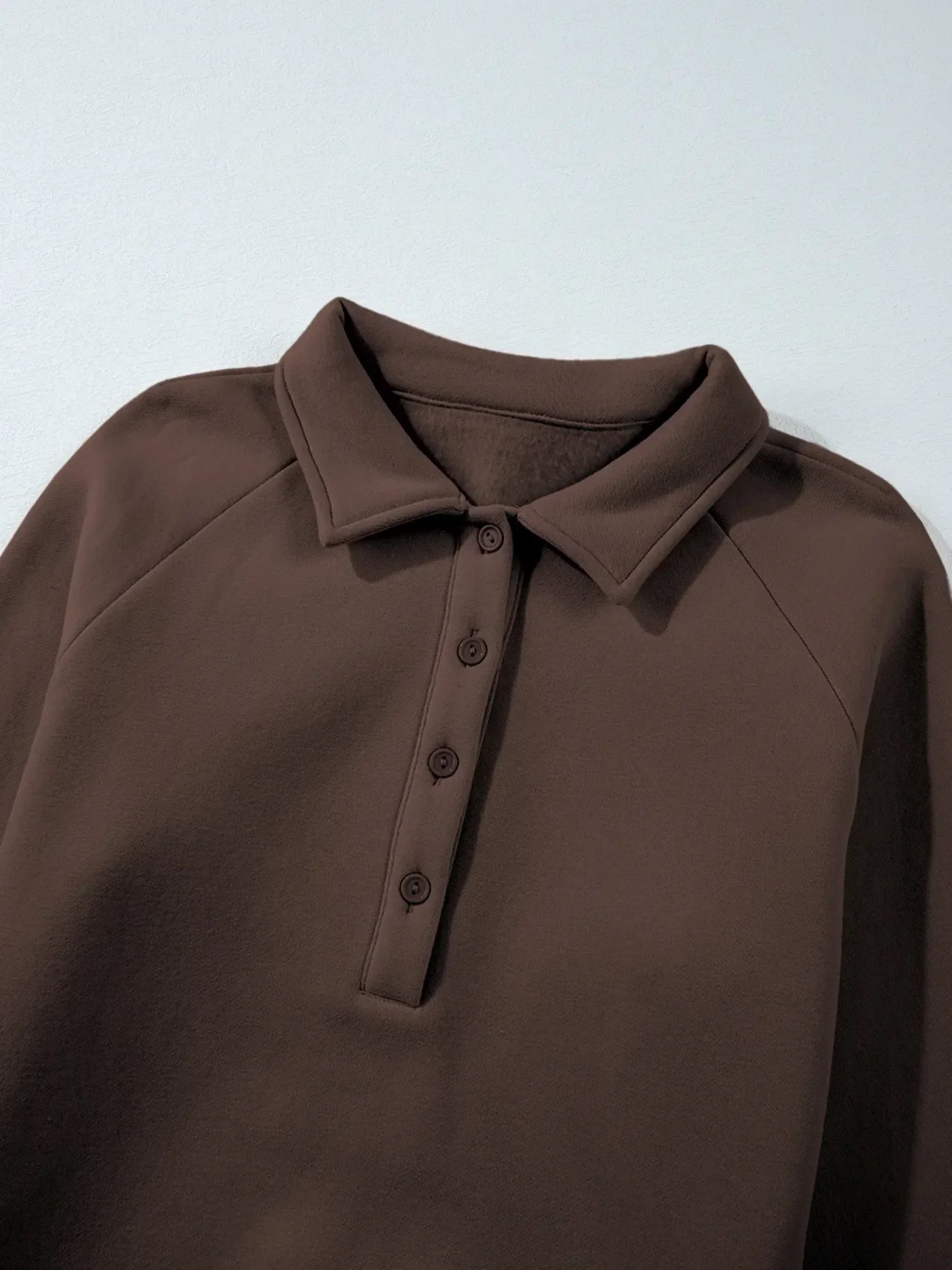 Collared Sweatshirt