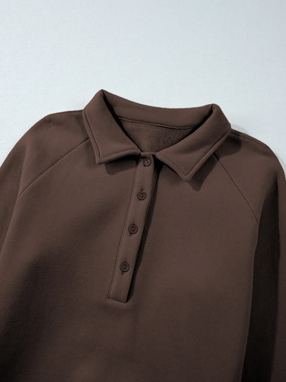 Collared Sweatshirt