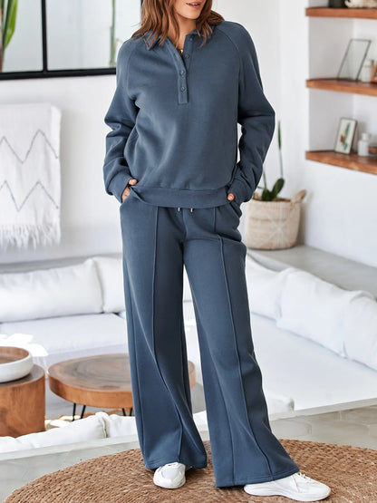Collared Sweatshirt