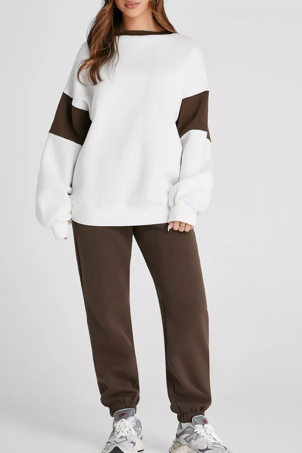Drop Shoulder Loose Sweatshirt