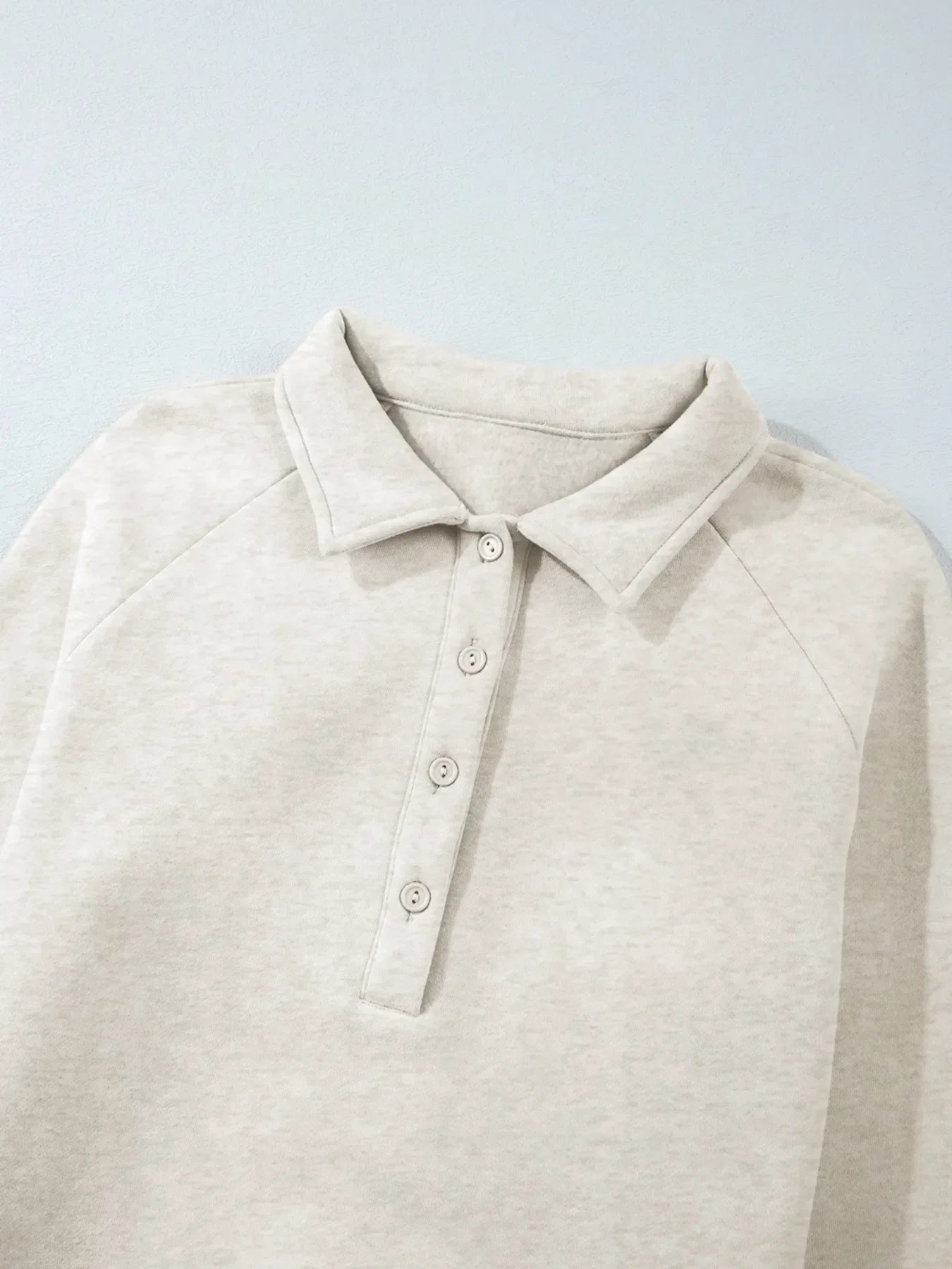 Collared Sweatshirt