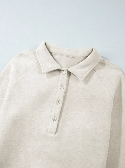 Collared Sweatshirt