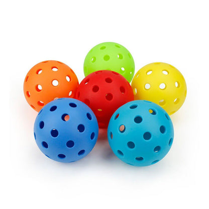 Pickleball Ball Set 74mm 40 Holes Outdoor