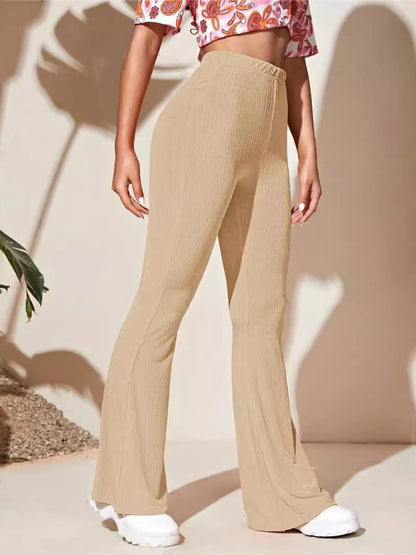 Full Size High-Waist Flare